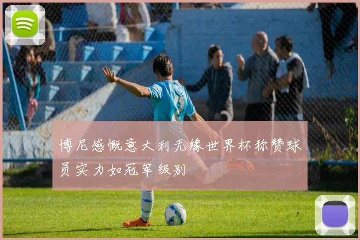 博尼感慨意大利无缘世界杯称赞球员实力如冠军级别